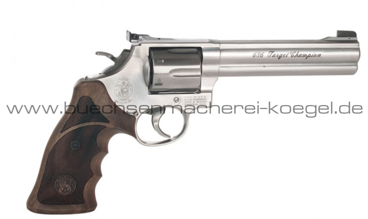 S&W Revolver Mod. 686 Target Champion, cal. .357 Magnum, 6 Zoll